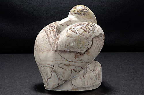 Sleeping Bird, Roland Nicolas, Gaspesian Marble